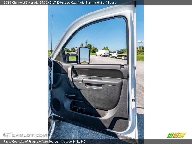 Summit White / Ebony 2013 Chevrolet Silverado 2500HD LT Extended Cab 4x4