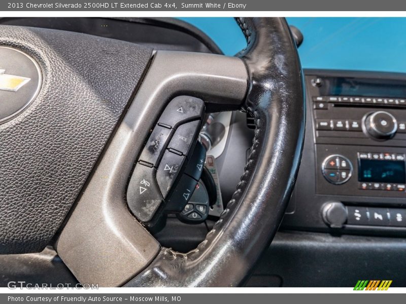 Summit White / Ebony 2013 Chevrolet Silverado 2500HD LT Extended Cab 4x4