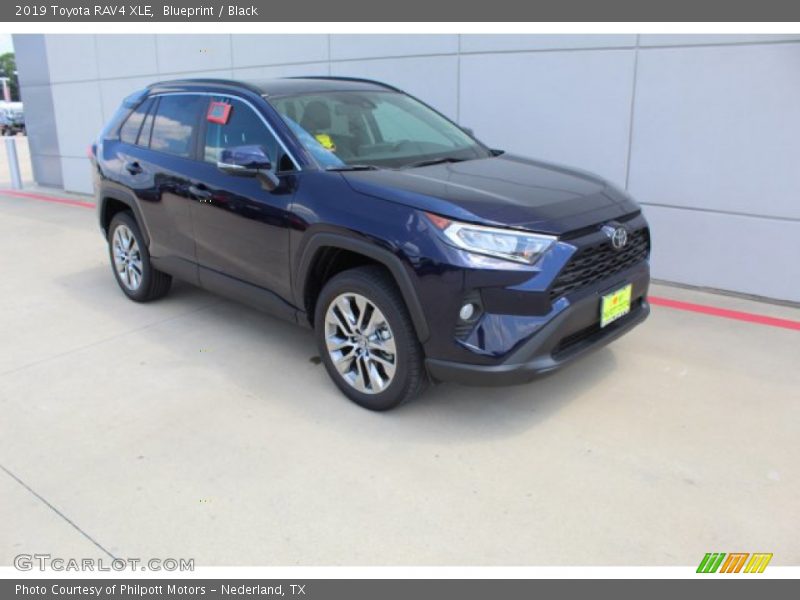 Blueprint / Black 2019 Toyota RAV4 XLE