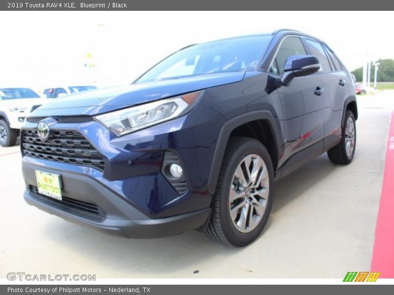 Blueprint / Black 2019 Toyota RAV4 XLE