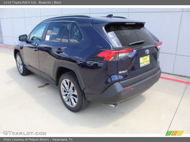 Blueprint / Black 2019 Toyota RAV4 XLE