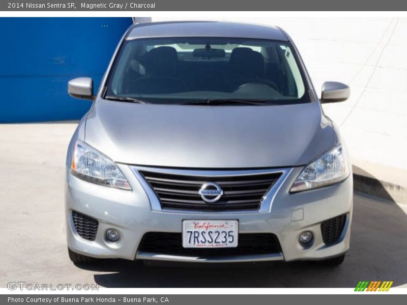 Magnetic Gray / Charcoal 2014 Nissan Sentra SR
