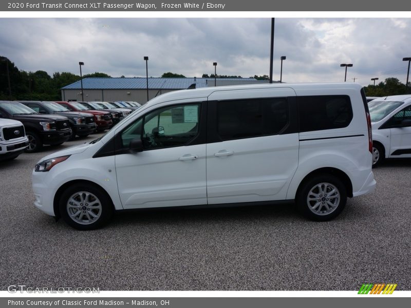 Frozen White / Ebony 2020 Ford Transit Connect XLT Passenger Wagon
