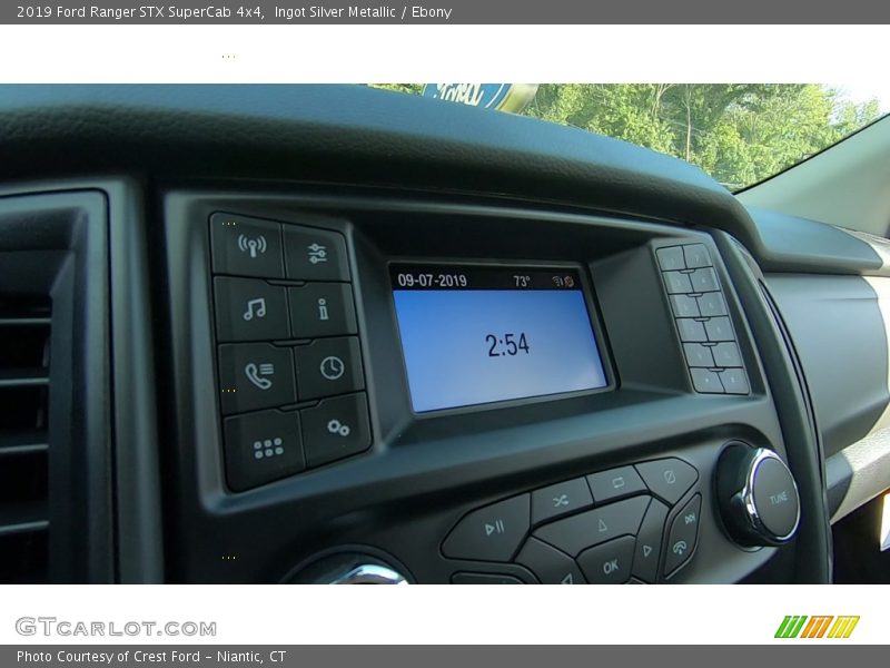 Ingot Silver Metallic / Ebony 2019 Ford Ranger STX SuperCab 4x4