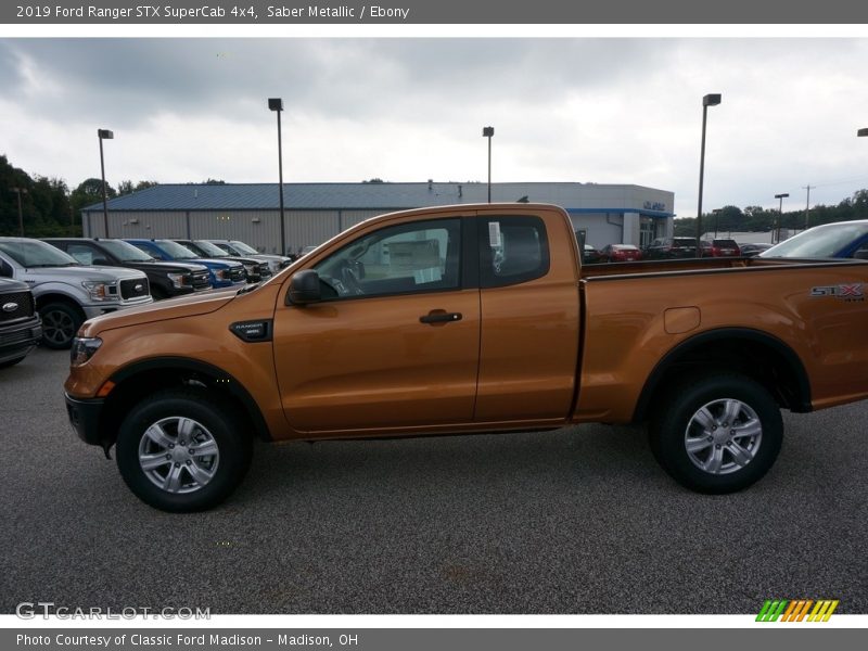  2019 Ranger STX SuperCab 4x4 Saber Metallic