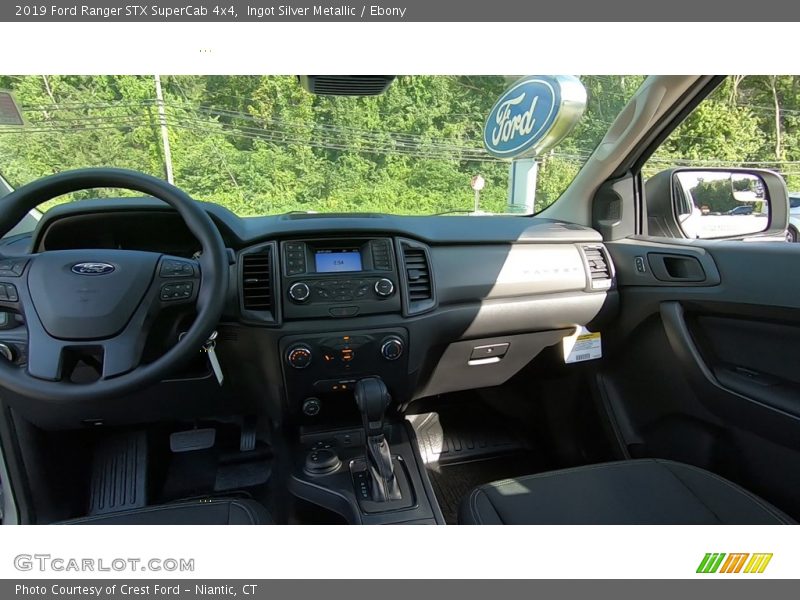 Ingot Silver Metallic / Ebony 2019 Ford Ranger STX SuperCab 4x4