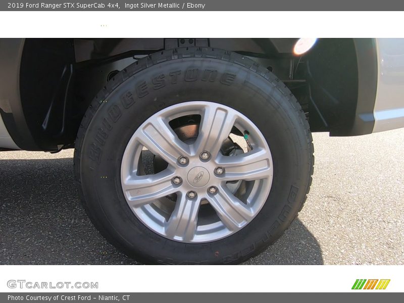 Ingot Silver Metallic / Ebony 2019 Ford Ranger STX SuperCab 4x4