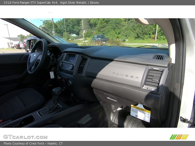 Ingot Silver Metallic / Ebony 2019 Ford Ranger STX SuperCab 4x4