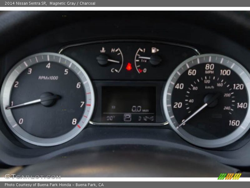 Magnetic Gray / Charcoal 2014 Nissan Sentra SR
