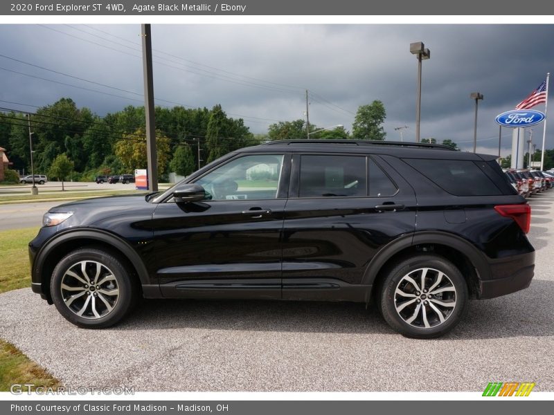  2020 Explorer ST 4WD Agate Black Metallic