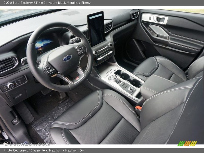  2020 Explorer ST 4WD Ebony Interior