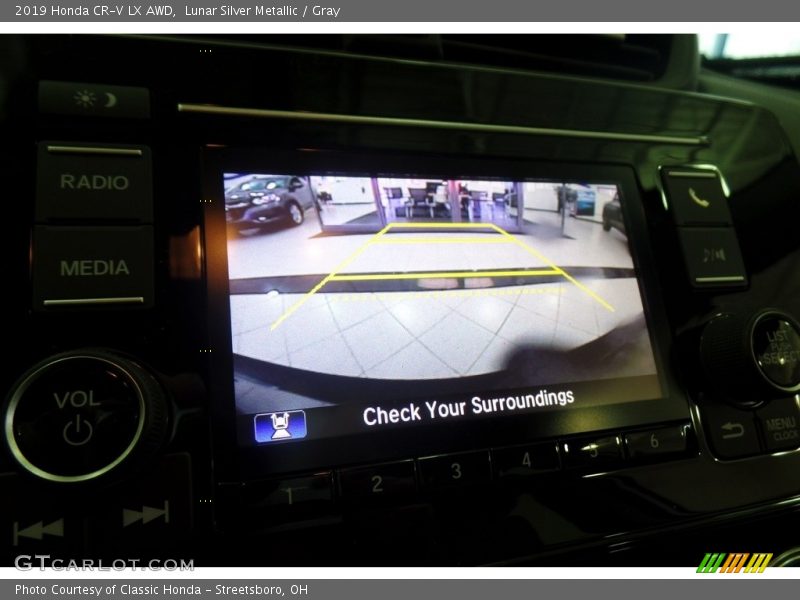 Lunar Silver Metallic / Gray 2019 Honda CR-V LX AWD
