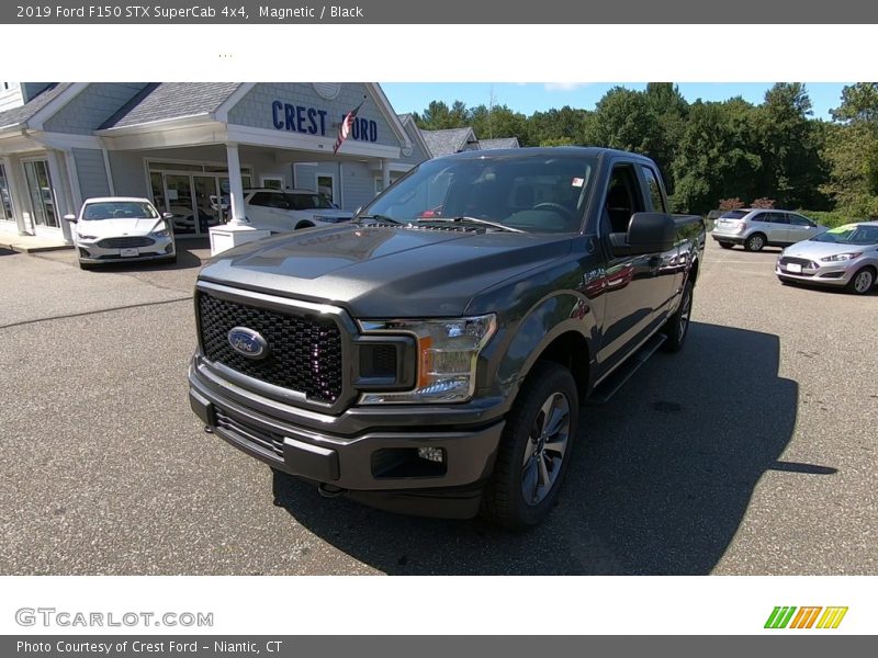 Magnetic / Black 2019 Ford F150 STX SuperCab 4x4