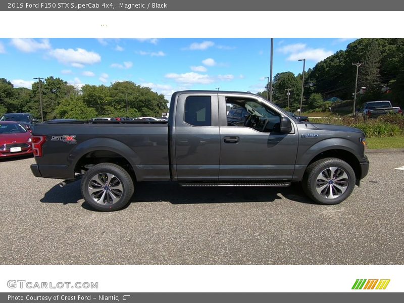 Magnetic / Black 2019 Ford F150 STX SuperCab 4x4