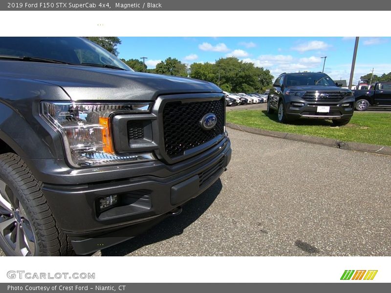 Magnetic / Black 2019 Ford F150 STX SuperCab 4x4