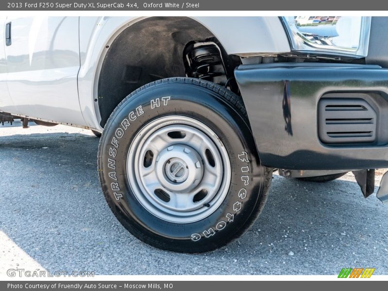 Oxford White / Steel 2013 Ford F250 Super Duty XL SuperCab 4x4