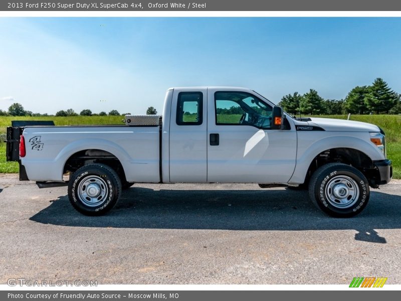 Oxford White / Steel 2013 Ford F250 Super Duty XL SuperCab 4x4