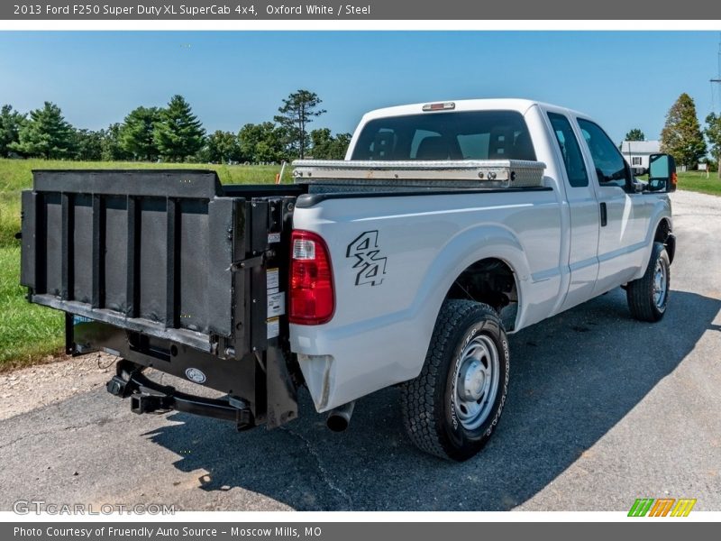 Oxford White / Steel 2013 Ford F250 Super Duty XL SuperCab 4x4