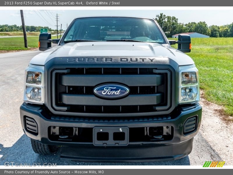 Oxford White / Steel 2013 Ford F250 Super Duty XL SuperCab 4x4