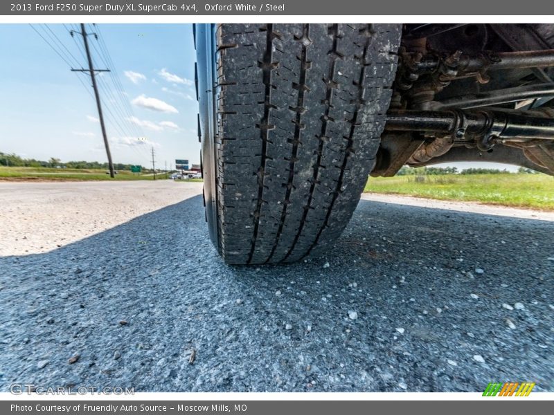 Oxford White / Steel 2013 Ford F250 Super Duty XL SuperCab 4x4
