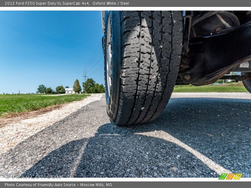 Oxford White / Steel 2013 Ford F250 Super Duty XL SuperCab 4x4
