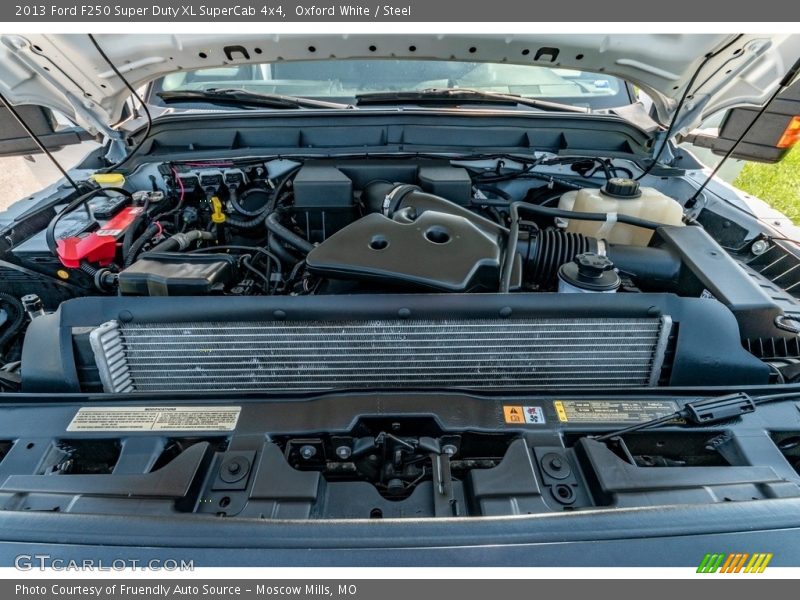 Oxford White / Steel 2013 Ford F250 Super Duty XL SuperCab 4x4