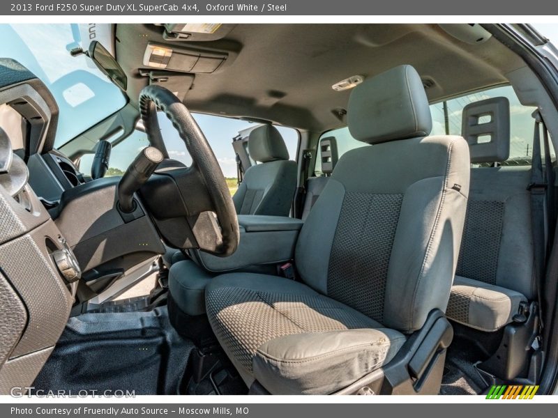 Oxford White / Steel 2013 Ford F250 Super Duty XL SuperCab 4x4