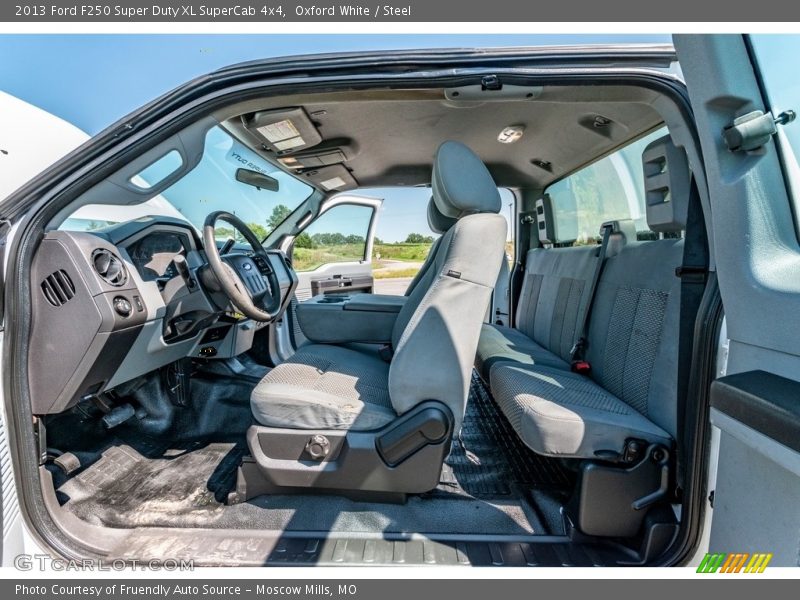 Oxford White / Steel 2013 Ford F250 Super Duty XL SuperCab 4x4