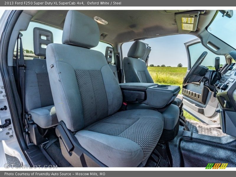 Oxford White / Steel 2013 Ford F250 Super Duty XL SuperCab 4x4