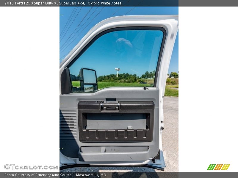 Oxford White / Steel 2013 Ford F250 Super Duty XL SuperCab 4x4
