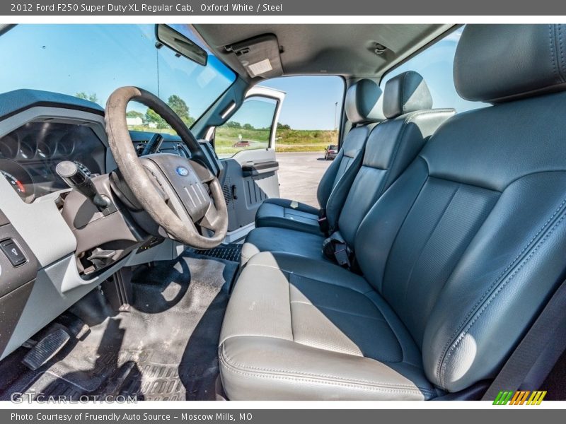Oxford White / Steel 2012 Ford F250 Super Duty XL Regular Cab