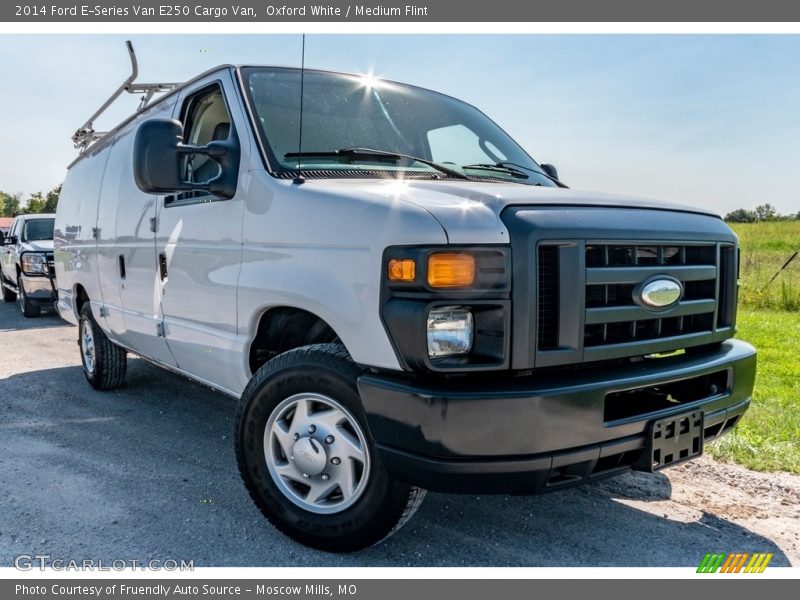 Oxford White / Medium Flint 2014 Ford E-Series Van E250 Cargo Van
