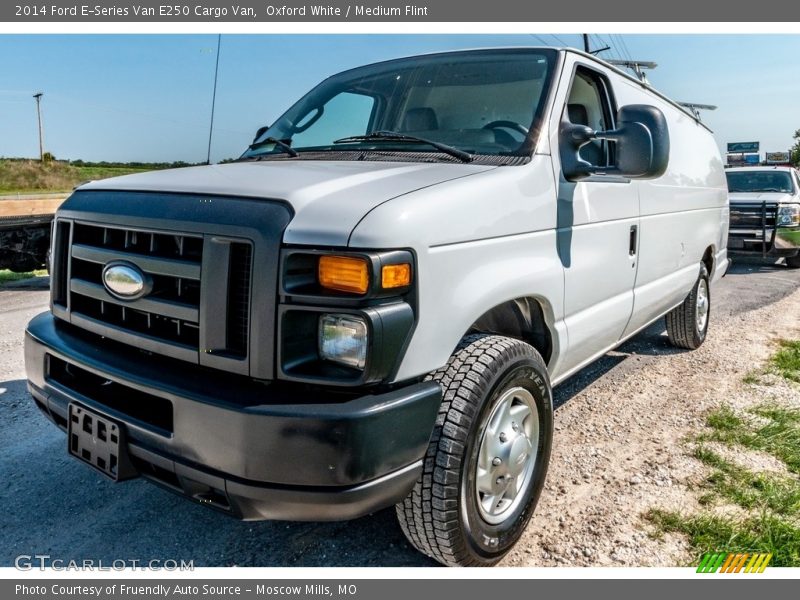 Oxford White / Medium Flint 2014 Ford E-Series Van E250 Cargo Van
