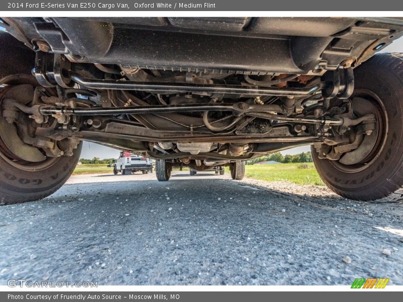 Oxford White / Medium Flint 2014 Ford E-Series Van E250 Cargo Van