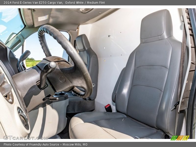 Oxford White / Medium Flint 2014 Ford E-Series Van E250 Cargo Van