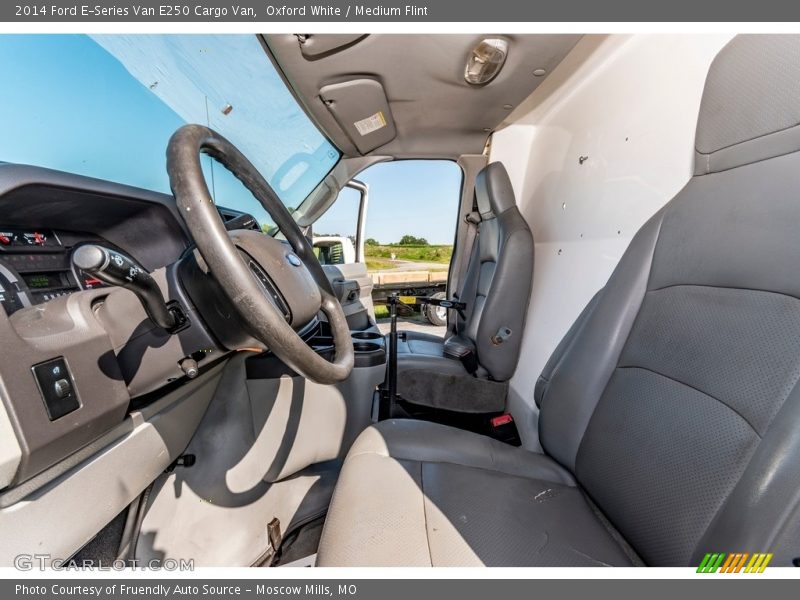 Oxford White / Medium Flint 2014 Ford E-Series Van E250 Cargo Van