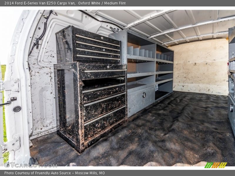 Oxford White / Medium Flint 2014 Ford E-Series Van E250 Cargo Van