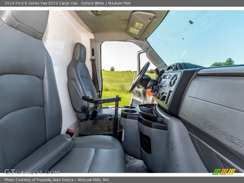 Oxford White / Medium Flint 2014 Ford E-Series Van E250 Cargo Van