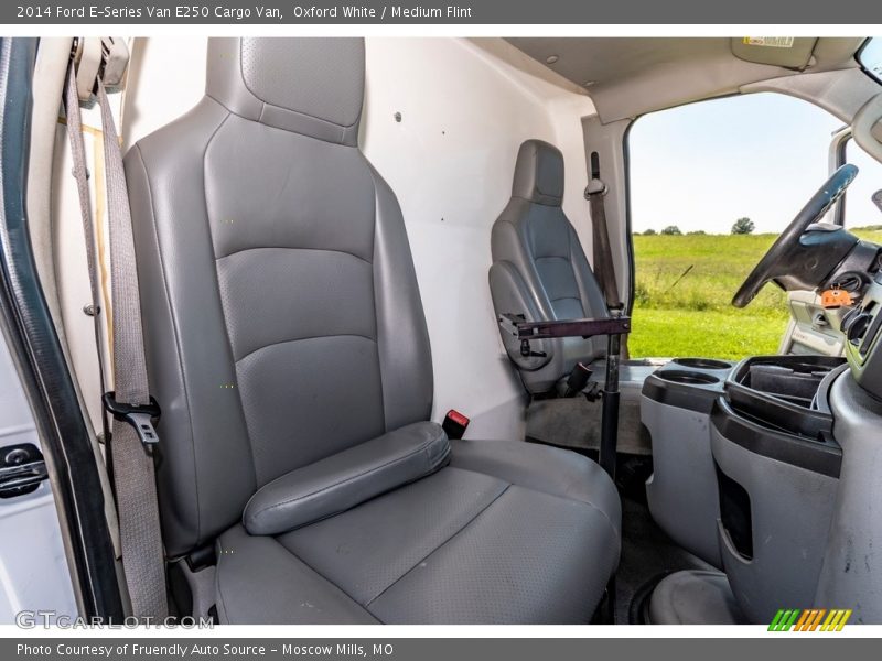 Oxford White / Medium Flint 2014 Ford E-Series Van E250 Cargo Van