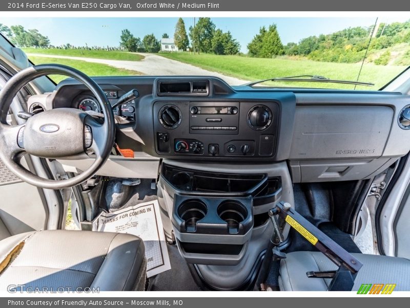 Oxford White / Medium Flint 2014 Ford E-Series Van E250 Cargo Van