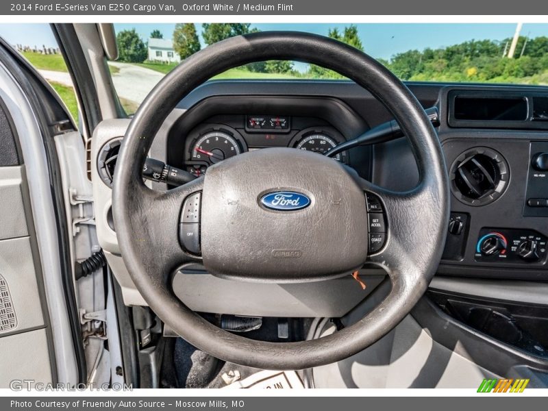 Oxford White / Medium Flint 2014 Ford E-Series Van E250 Cargo Van