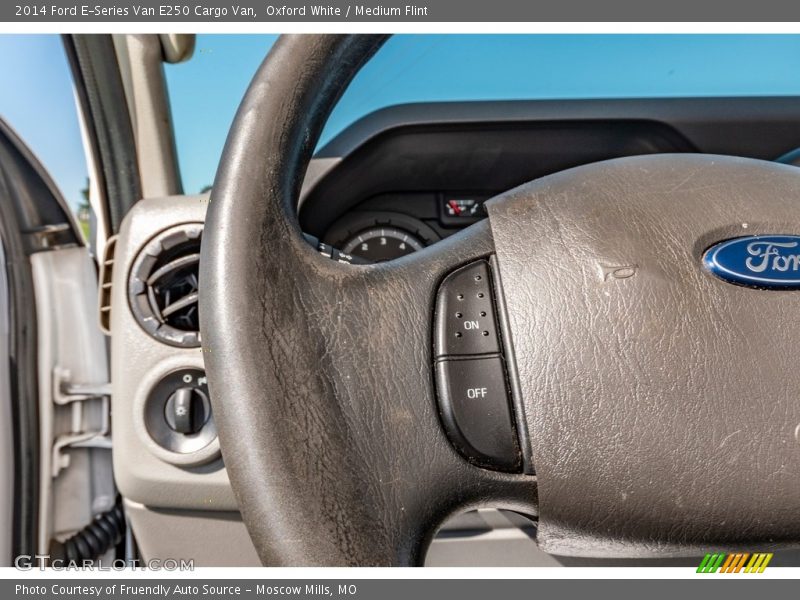 Oxford White / Medium Flint 2014 Ford E-Series Van E250 Cargo Van