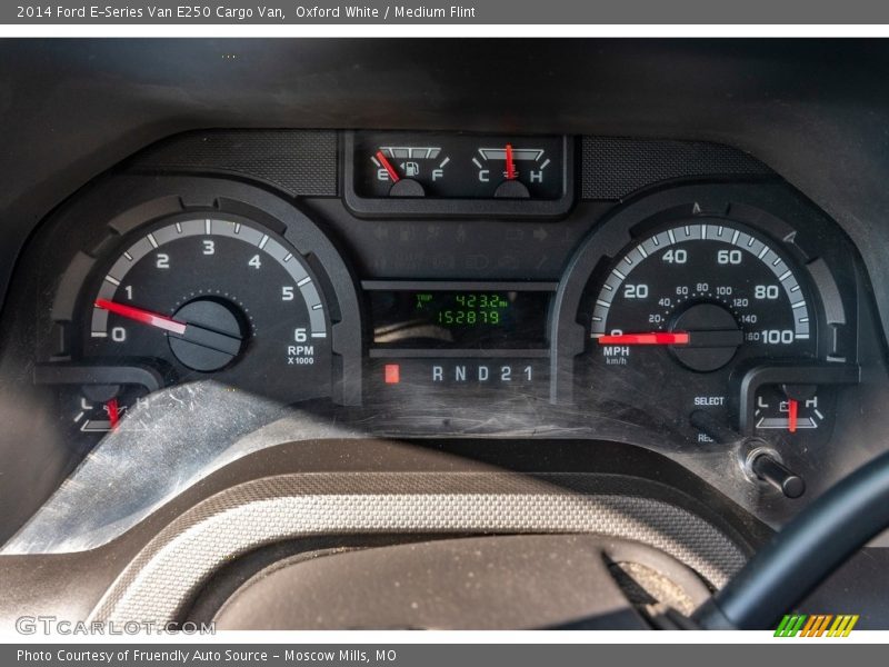 Oxford White / Medium Flint 2014 Ford E-Series Van E250 Cargo Van