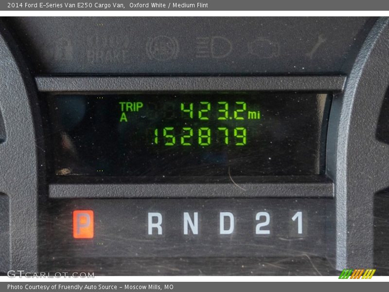 Oxford White / Medium Flint 2014 Ford E-Series Van E250 Cargo Van
