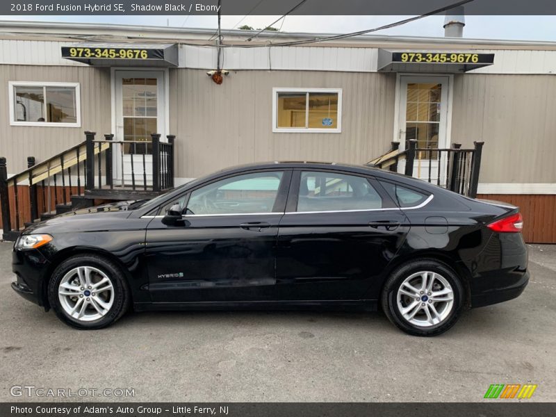 Shadow Black / Ebony 2018 Ford Fusion Hybrid SE