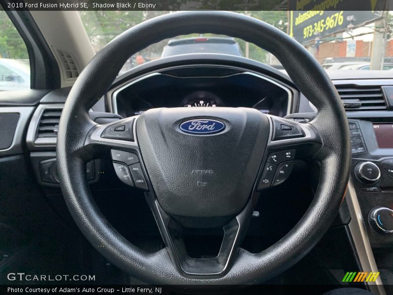 Shadow Black / Ebony 2018 Ford Fusion Hybrid SE