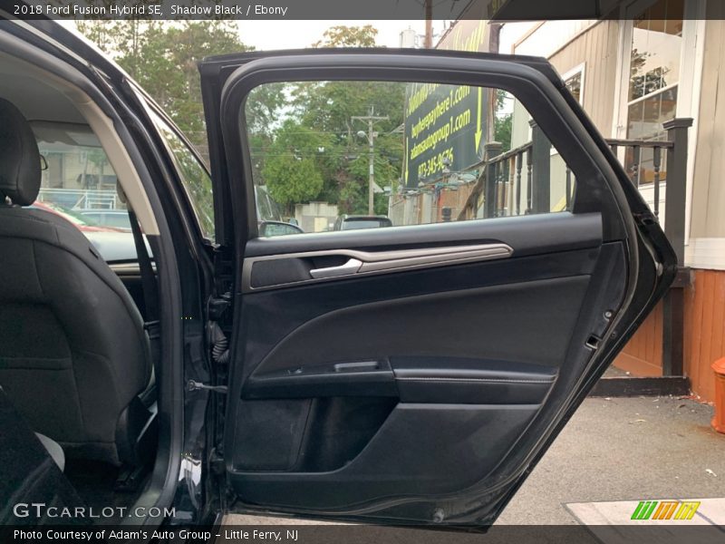 Shadow Black / Ebony 2018 Ford Fusion Hybrid SE