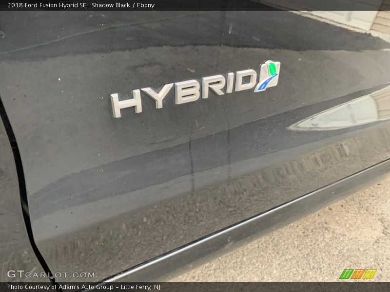 Shadow Black / Ebony 2018 Ford Fusion Hybrid SE