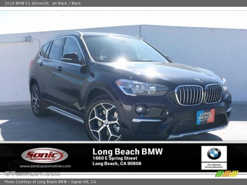 Jet Black / Black 2019 BMW X1 sDrive28i