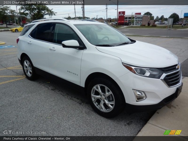 Summit White / Jet Black 2020 Chevrolet Equinox LT AWD